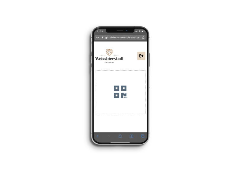 Einlasscanner - Ihr Handy ;)
