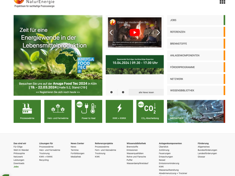Webseite Schmidmeier